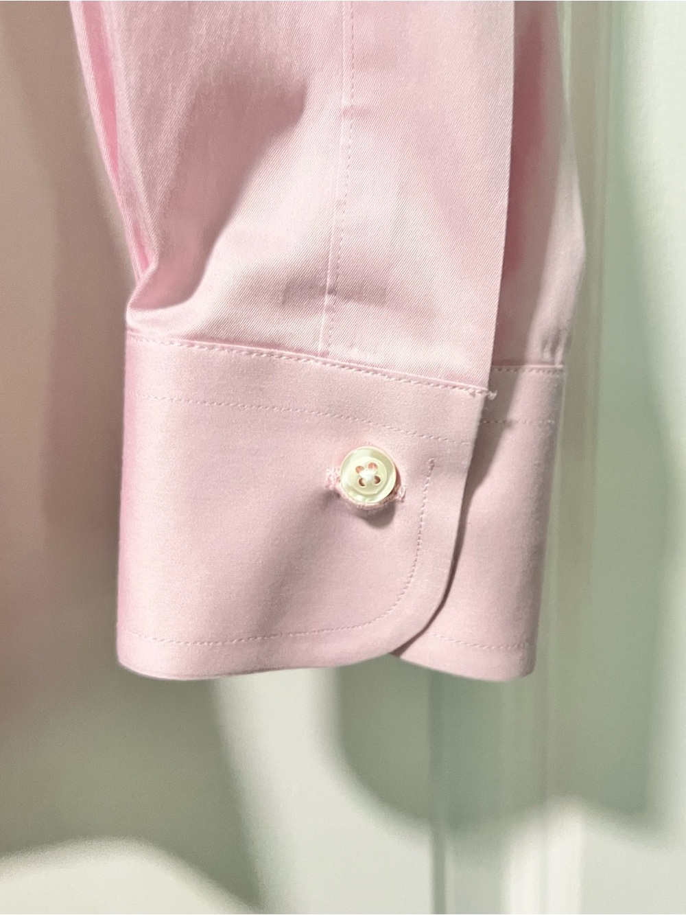 Brooks Brothers Milano Slim Fit Shirt Performance Non-Iron COOLMAX® Sz 14.5/32 - Picture 6 of 6